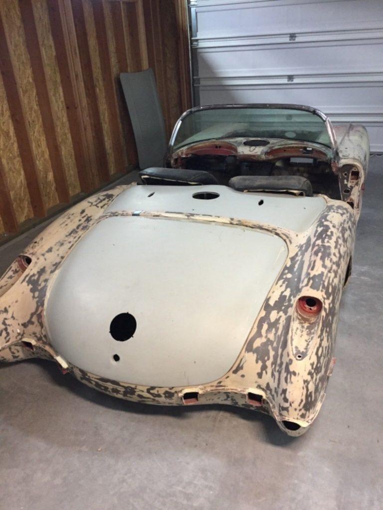 very rare 1959 Chevrolet Corvette project