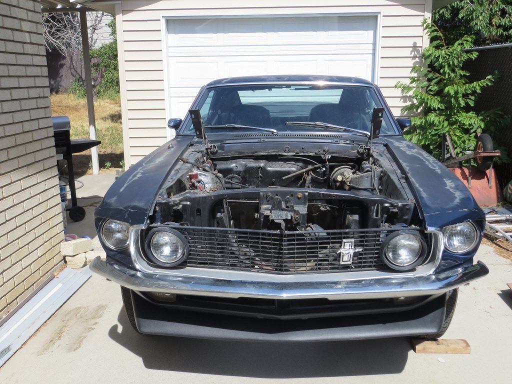 alternative engine 1969 Ford Mustang Mach 1 project