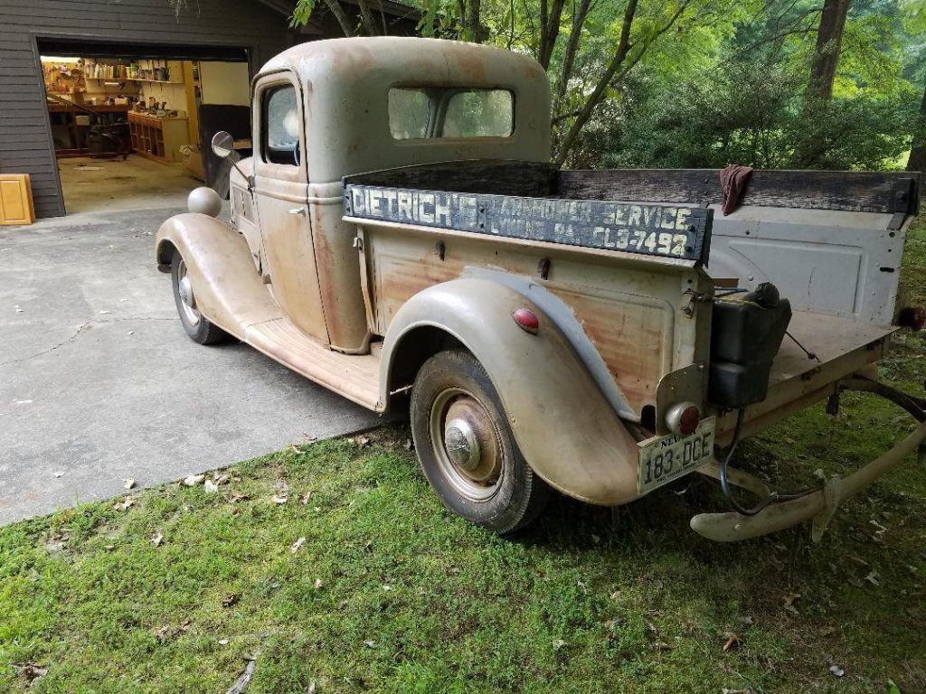 barn find 1937 Ford Pickups project
