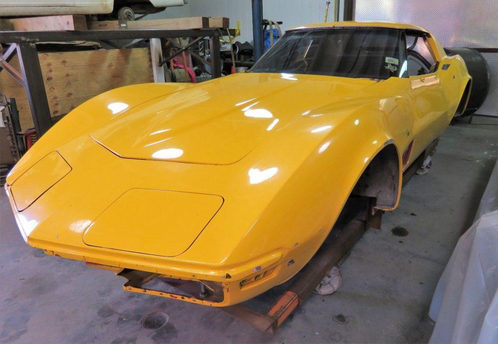 complete 1971 Chevrolet Corvette Coupe project