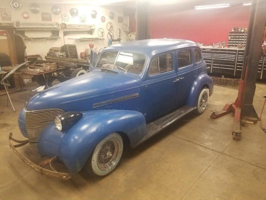 needs finishing 1939 Chevrolet Master hot rod project