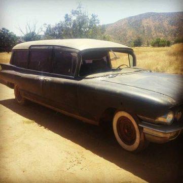 needs work 1962 Cadillac Miller Meteor hearse project for sale