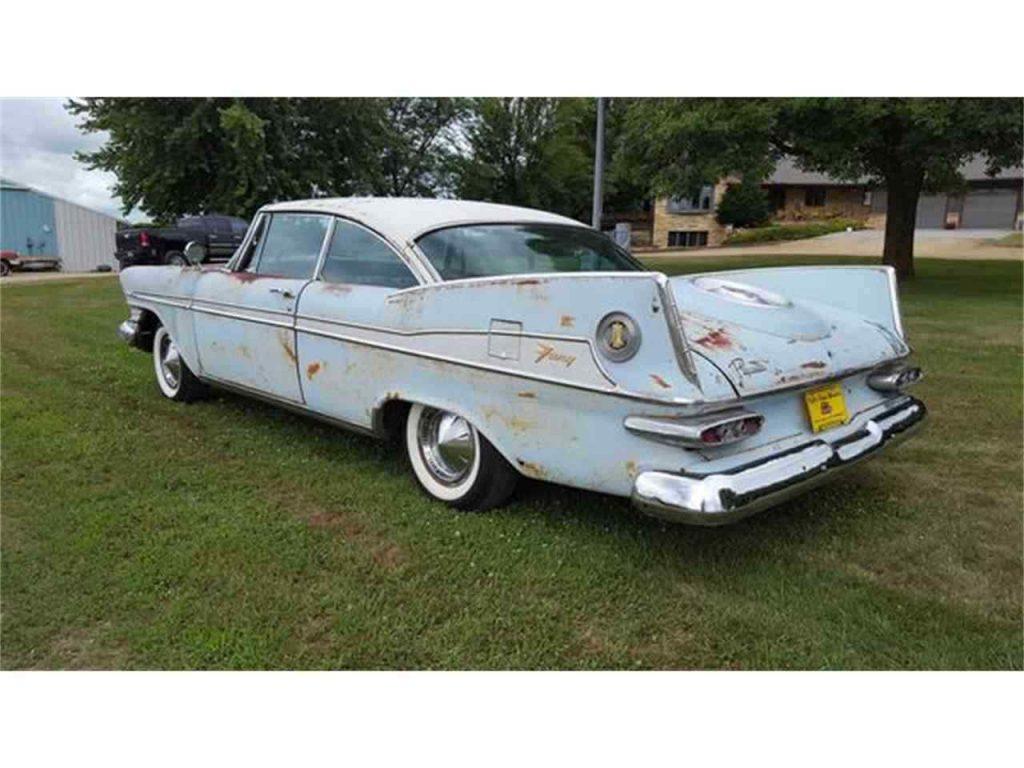 rare 1959 Plymouth Sport FURY project