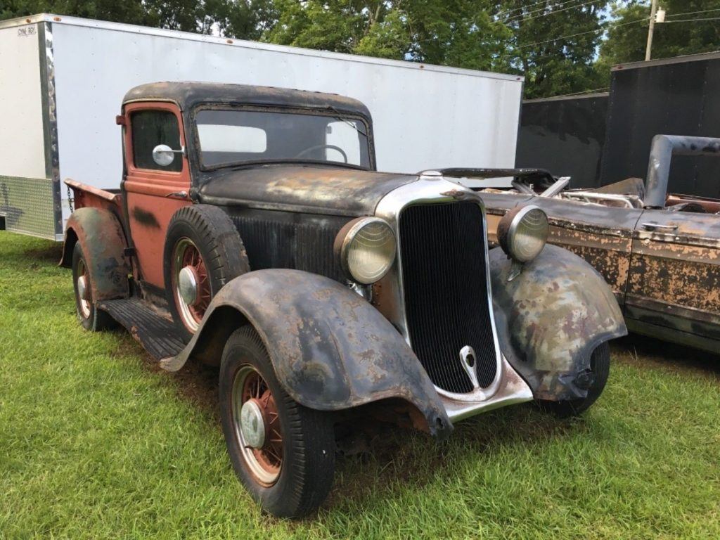 solid 1935 Dodge Pickups project