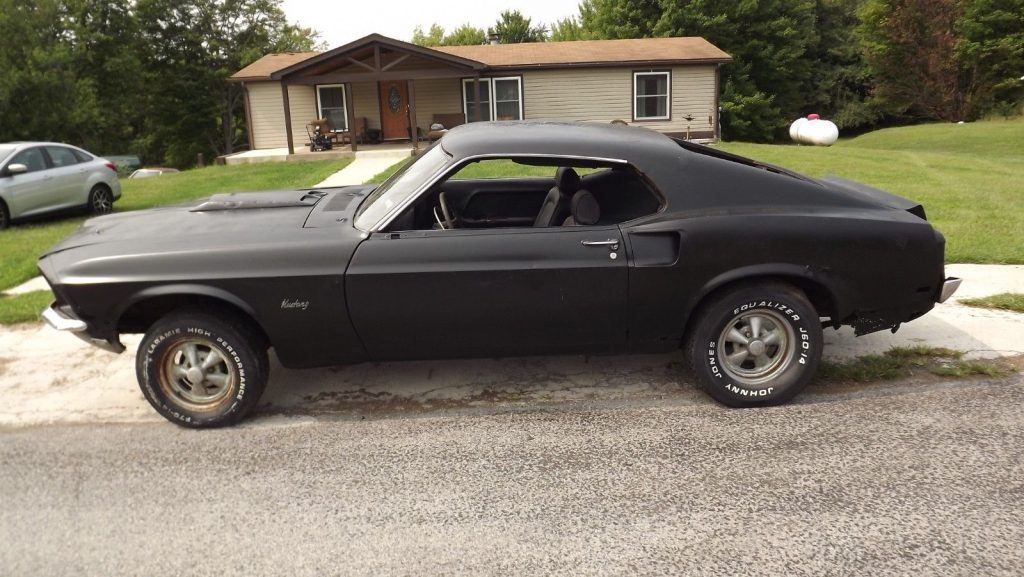 barn find 1969 Ford Mustang fastback project