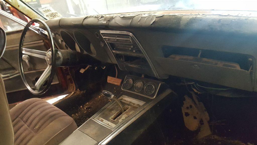 deluxe interior 1967 Chevrolet Camaro project