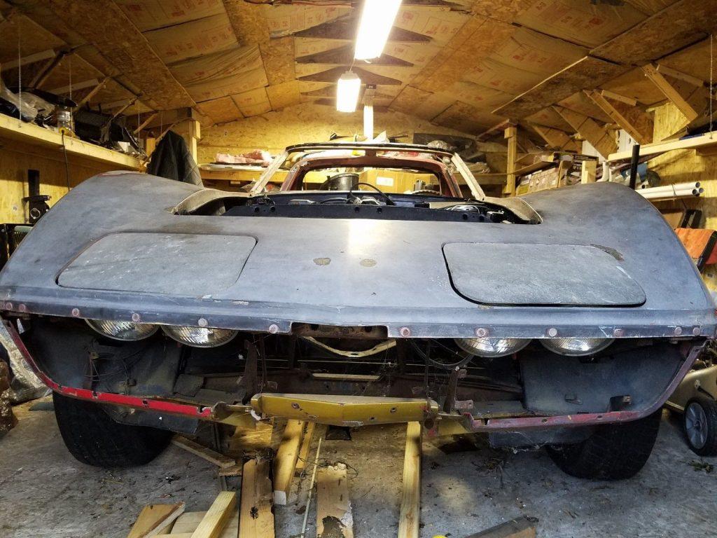 solid 1968 Chevrolet Corvette Project