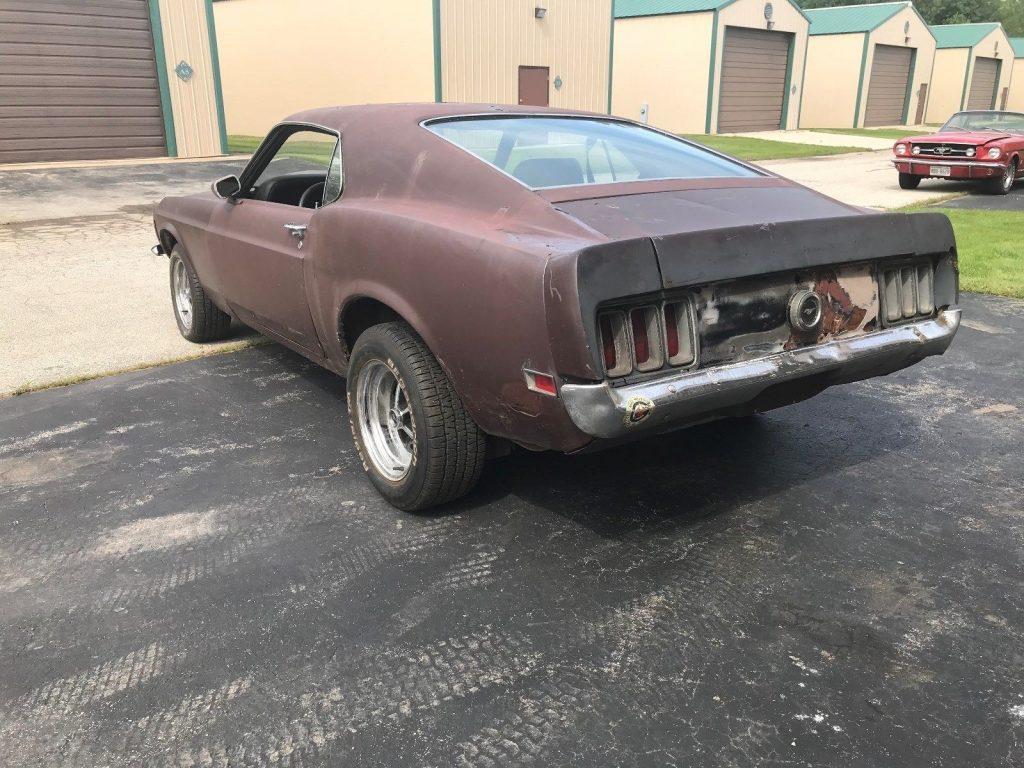 complete interior 1970 Ford Mustang sportsroof project