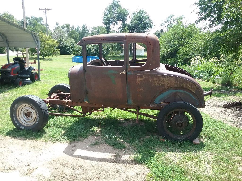conversion coupe 1929 Ford Model A hot rod project