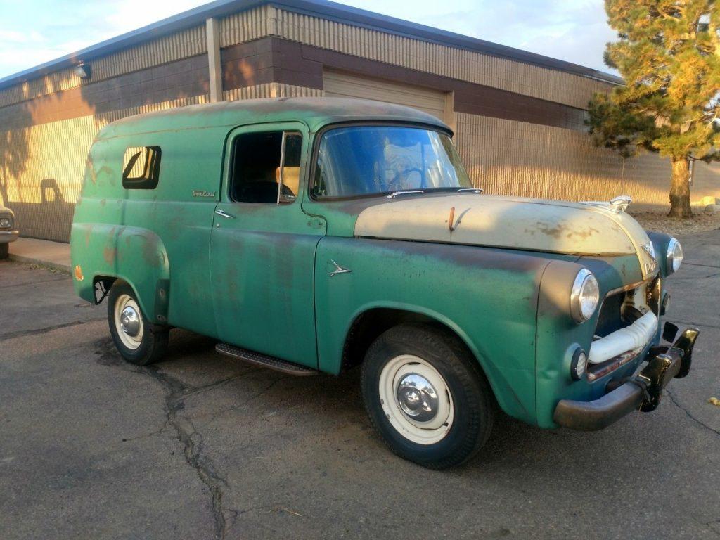 extra parts 1956 Dodge Town Panel Truck project
