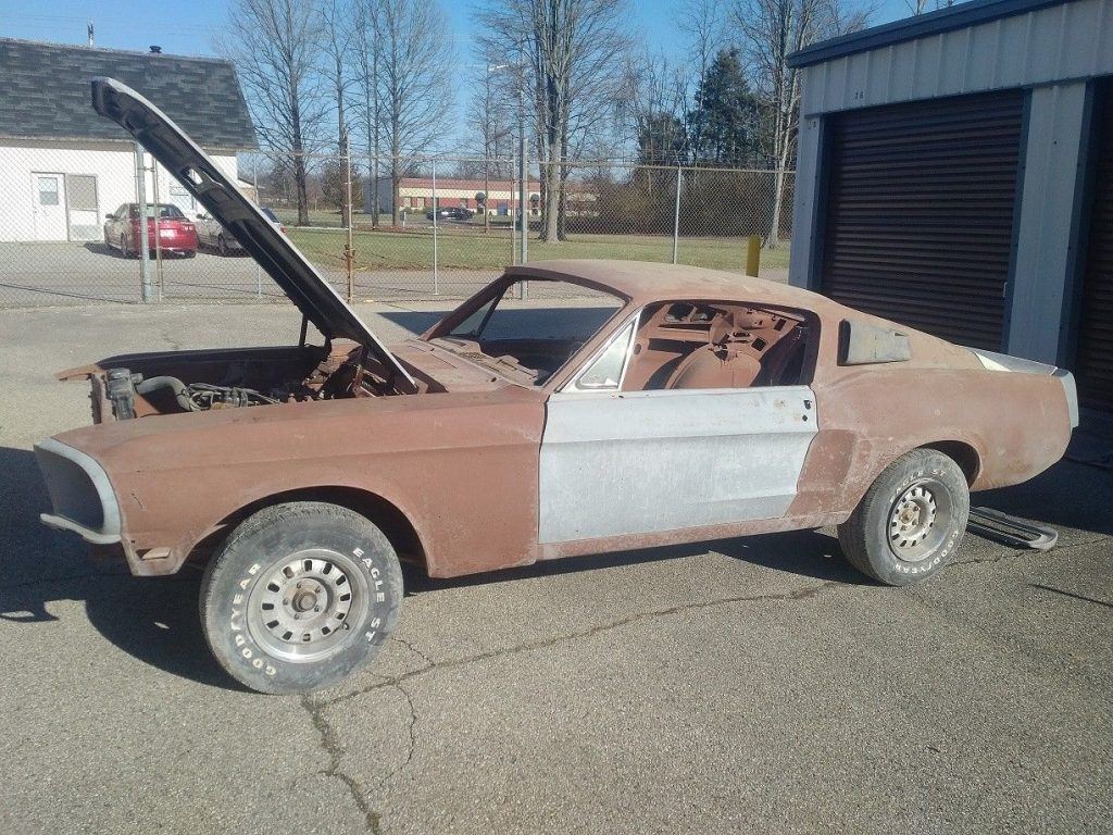 extra parts 1968 Ford Mustang project