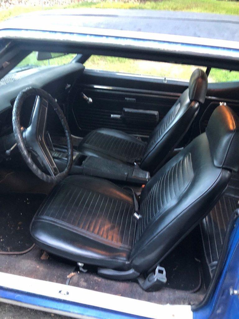 needs restoration 1969 Chevrolet Camaro project