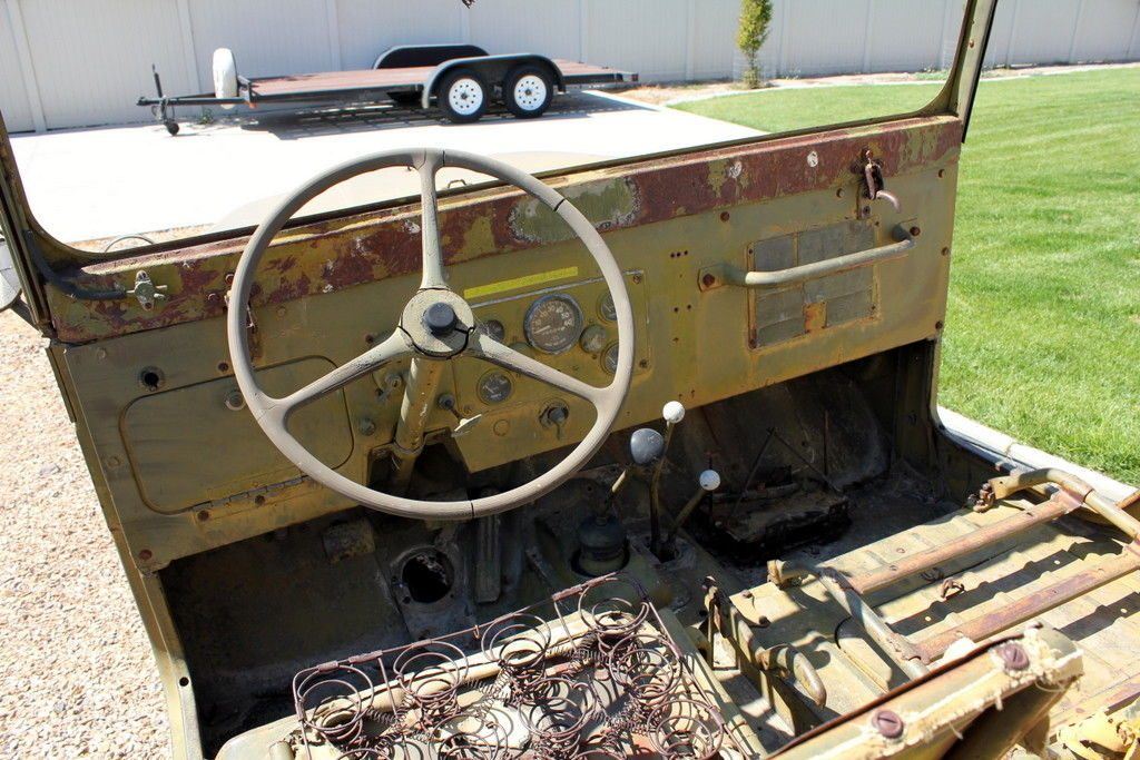 original shape 1953 Willys M38a1 project