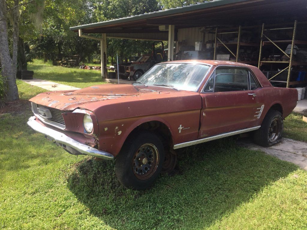 quite solid 1966 Ford Mustang Project