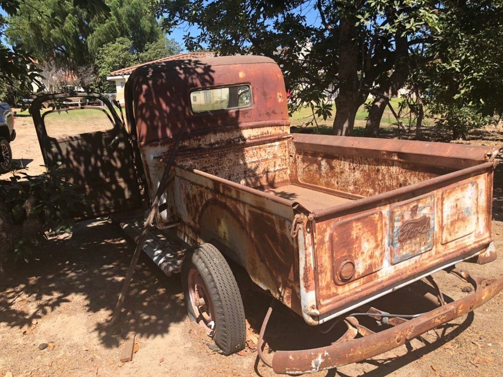 solid 1942 Ford 1/2 Ton Pickup project