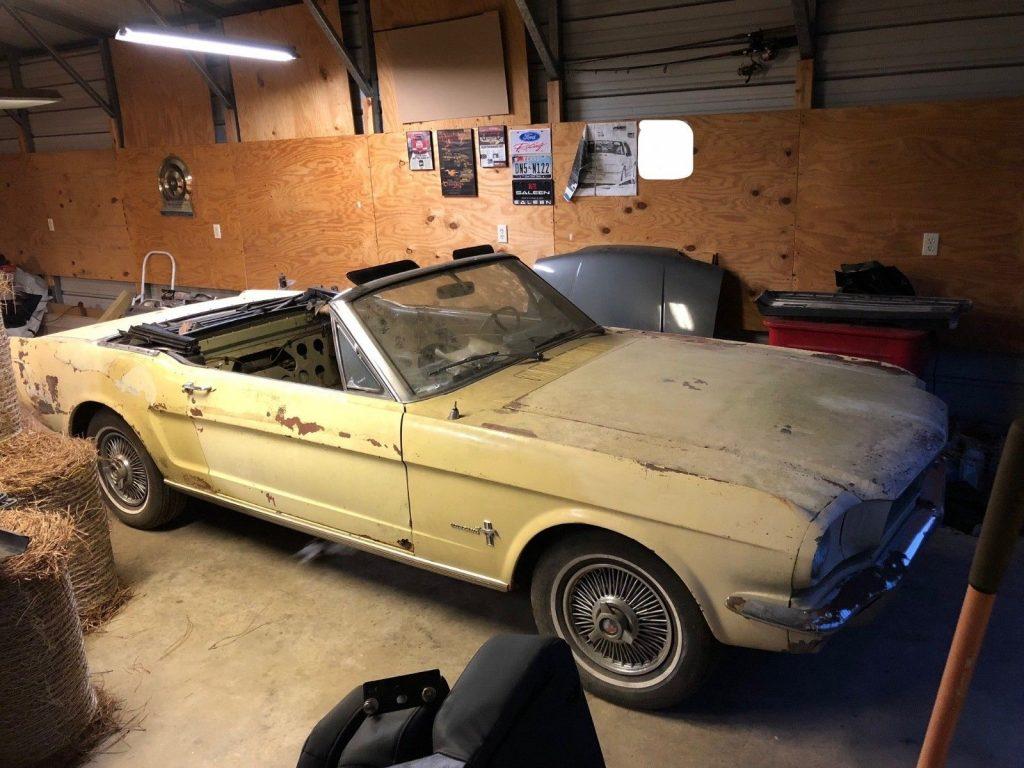 solid 1966 Ford Mustang Sprint Convertible project
