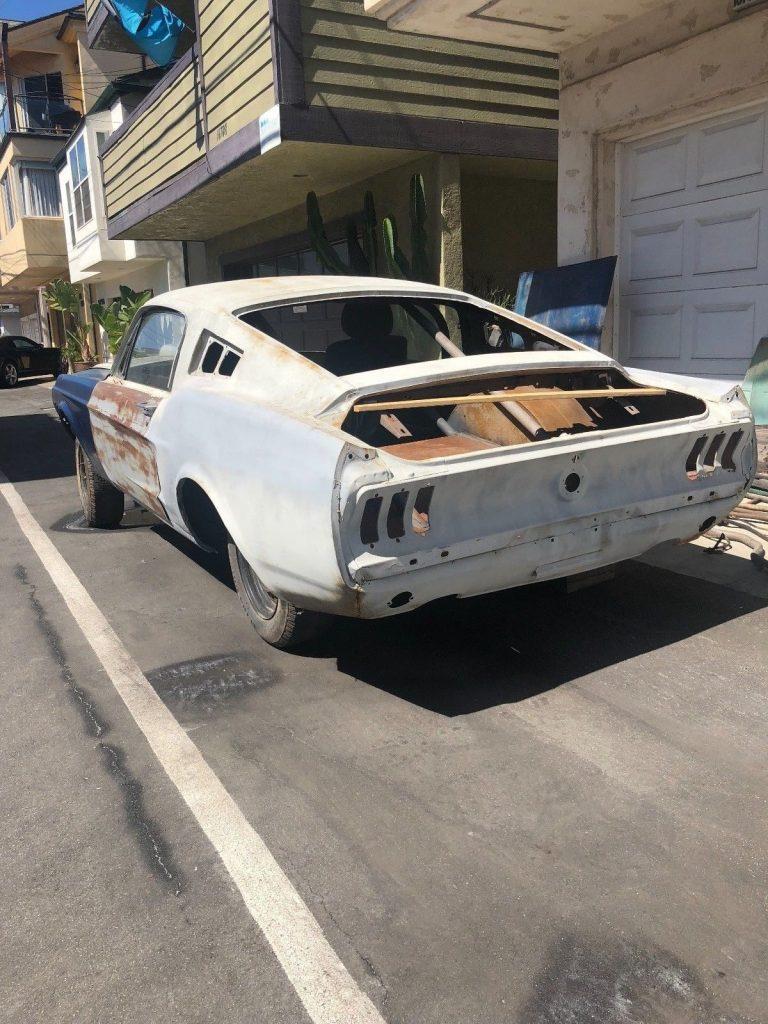 solid 1968 Ford Mustang GT project