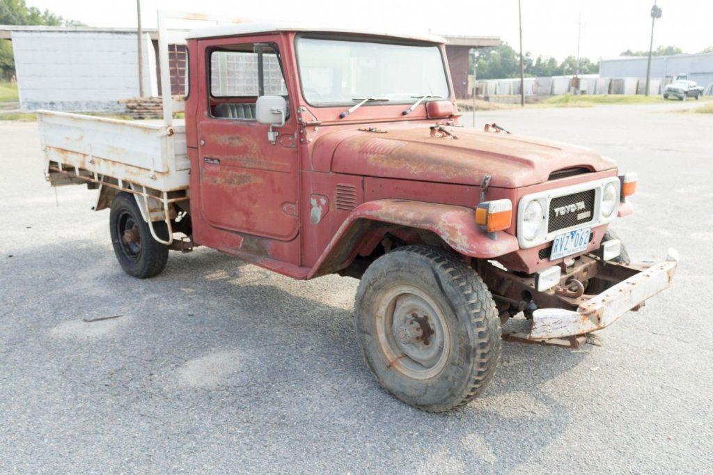 solid 1979 Toyota Land Cruiser Pick Up project
