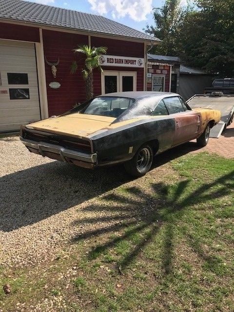 solid original 1970 Dodge Charger project