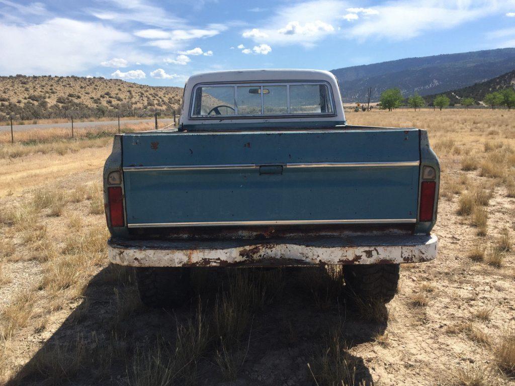 some rust 1969 Chevrolet C 10 Short Bed project