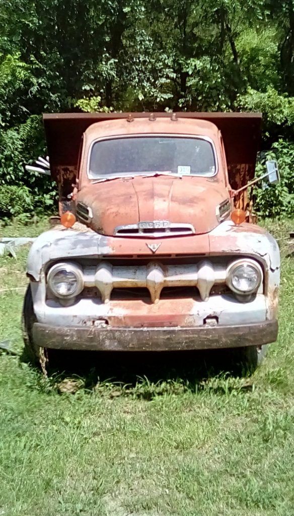 low mileage 1952 Ford dump truck project