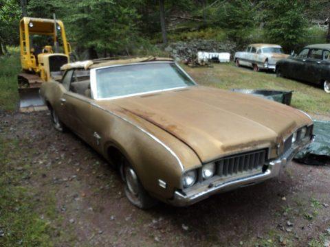 needs total restoration 1969 Oldsmobile Cutlass Convertible project for sale
