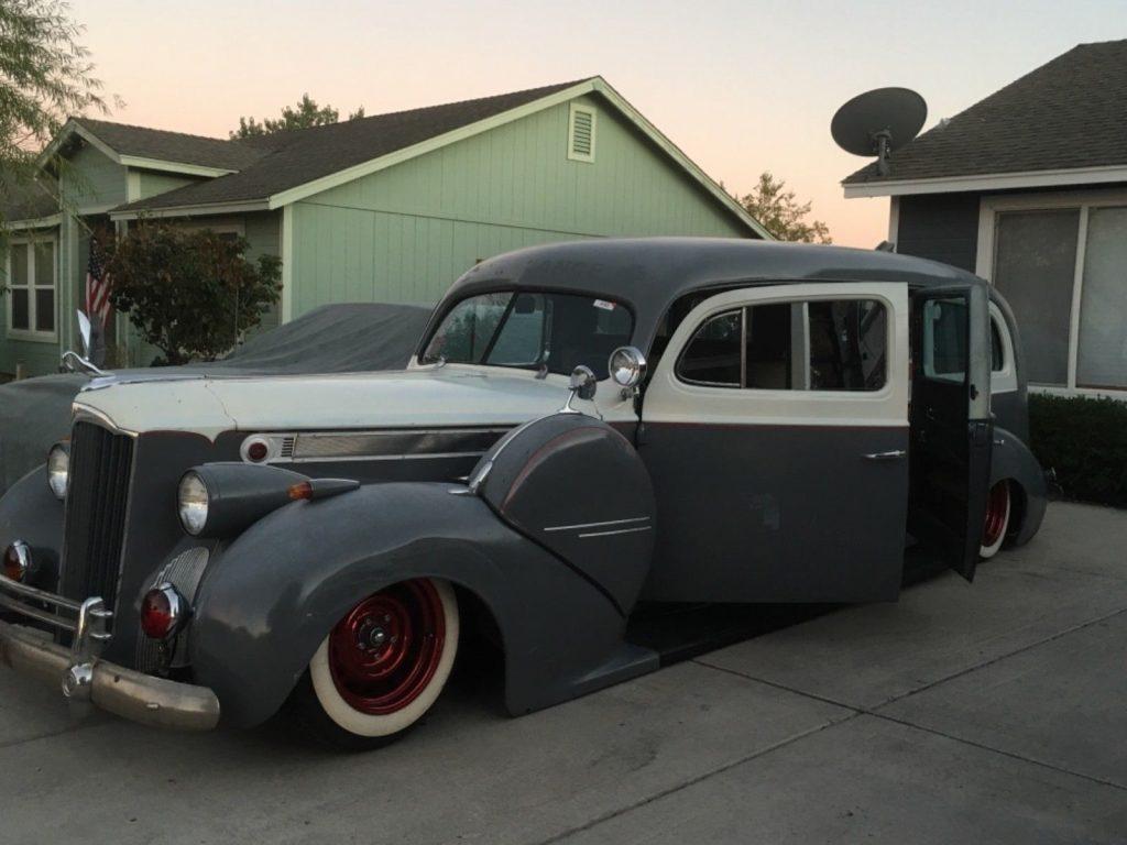 solid 1940 Packard hearse project