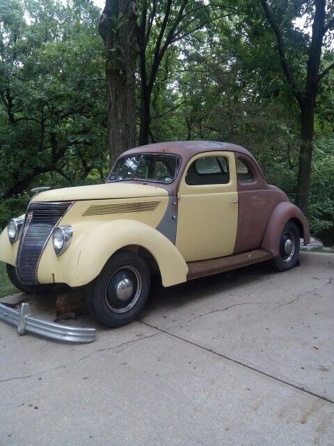 Chevy engine 1937 Ford hot rod project