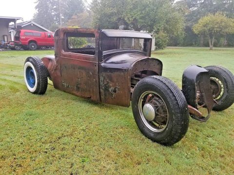 chopped 1928 Essex Coupe hot rod project for sale