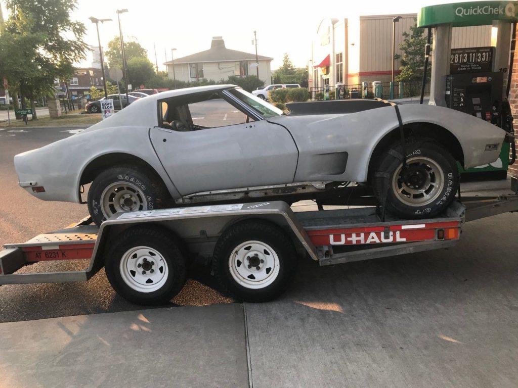 extra parts 1973 Chevrolet Corvette project