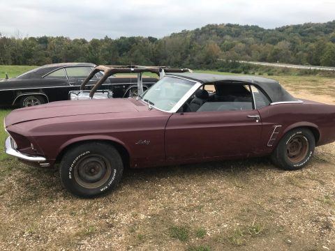 pretty original 1969 Ford Mustang project for sale