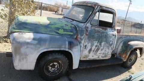 clean sheetmetal 1955 Ford F 100 Project for sale