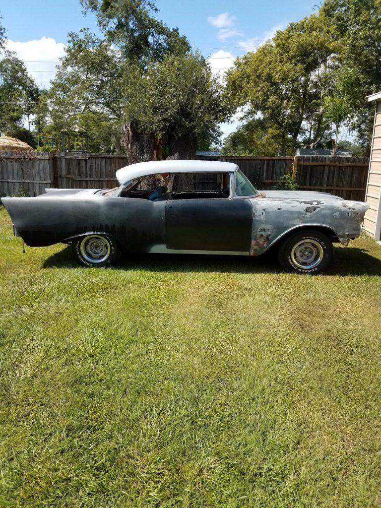 hard work done 1957 Chevrolet Bel Air project