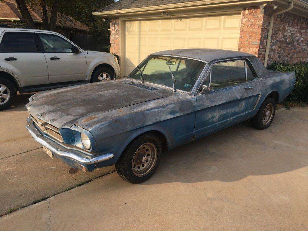 low miles 1965 Ford Mustang project
