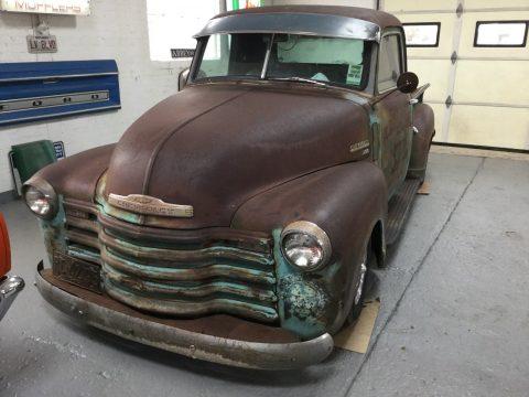 lowered 1950 Chevrolet Pickup project for sale