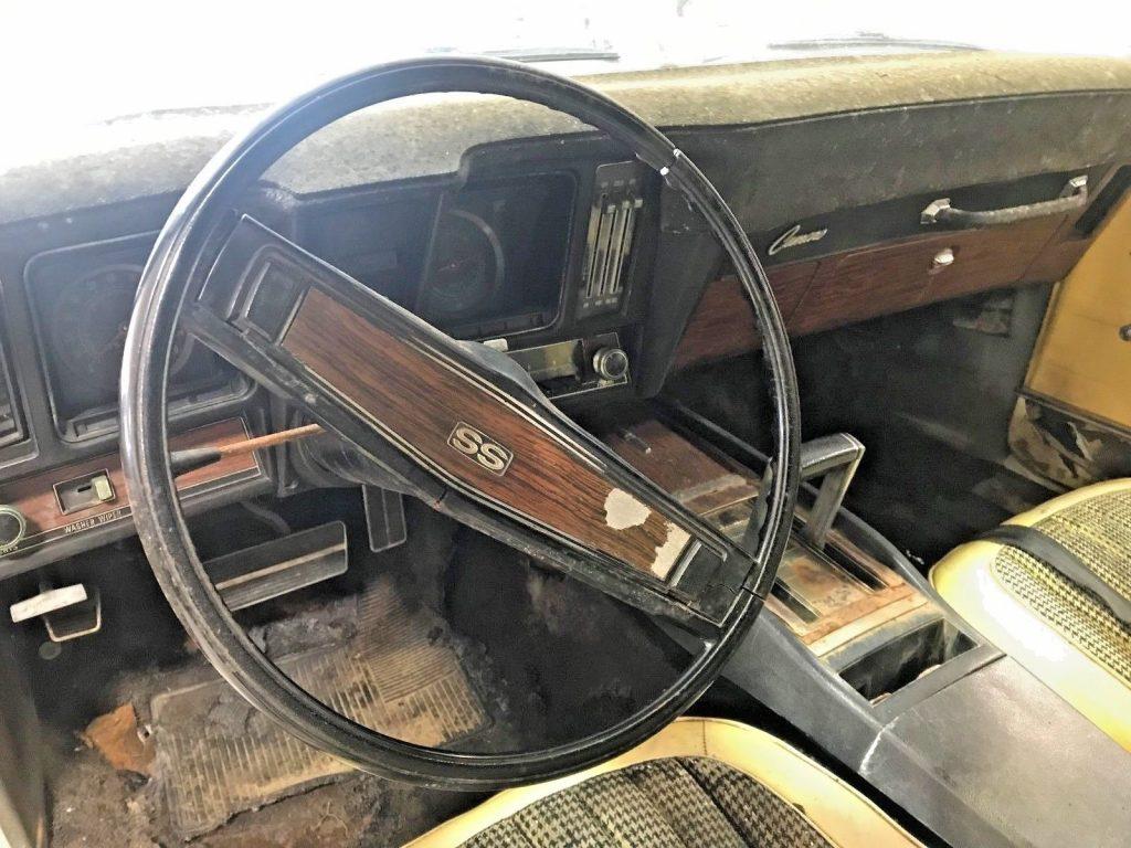 non running 1969 Chevrolet Camaro project