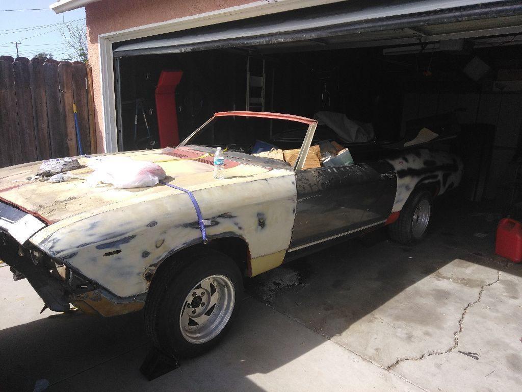 rust free 1969 Chevrolet Chevelle extra parts project