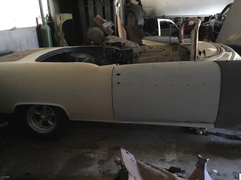 solid 1955 Chevrolet Bel Air Convertible project