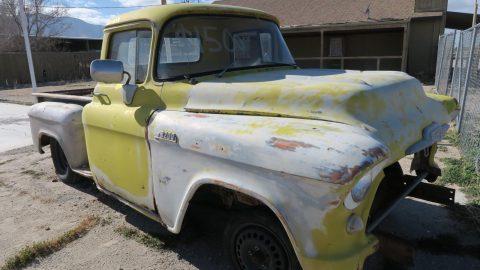 solid 1956 Chevrolet Pickups 3200 Short bed Project for sale
