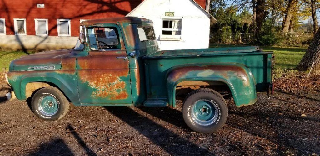 solid 1960 Ford F 100 pickup project