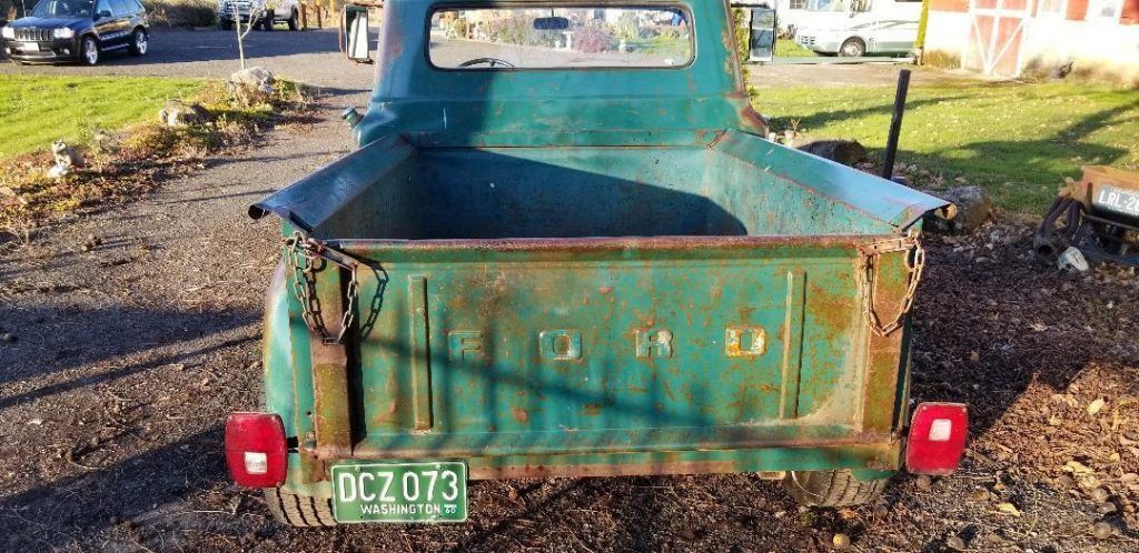 solid 1960 Ford F 100 pickup project