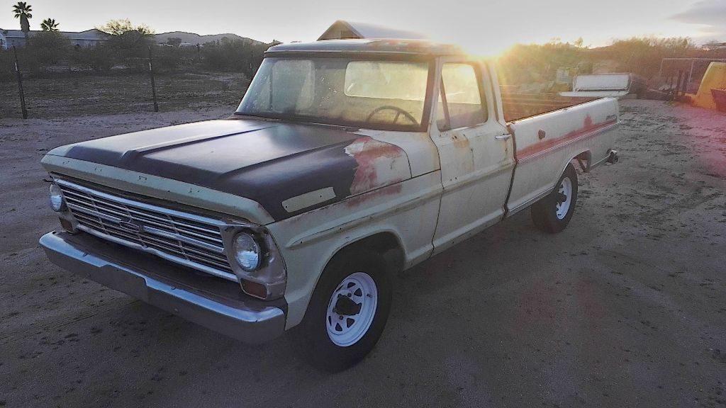 solid 1969 Ford F 100 project