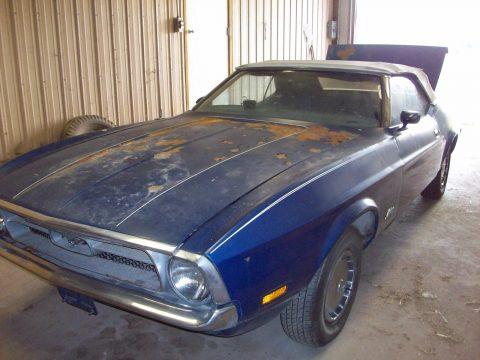 surface rust 1971 Ford Mustang project for sale