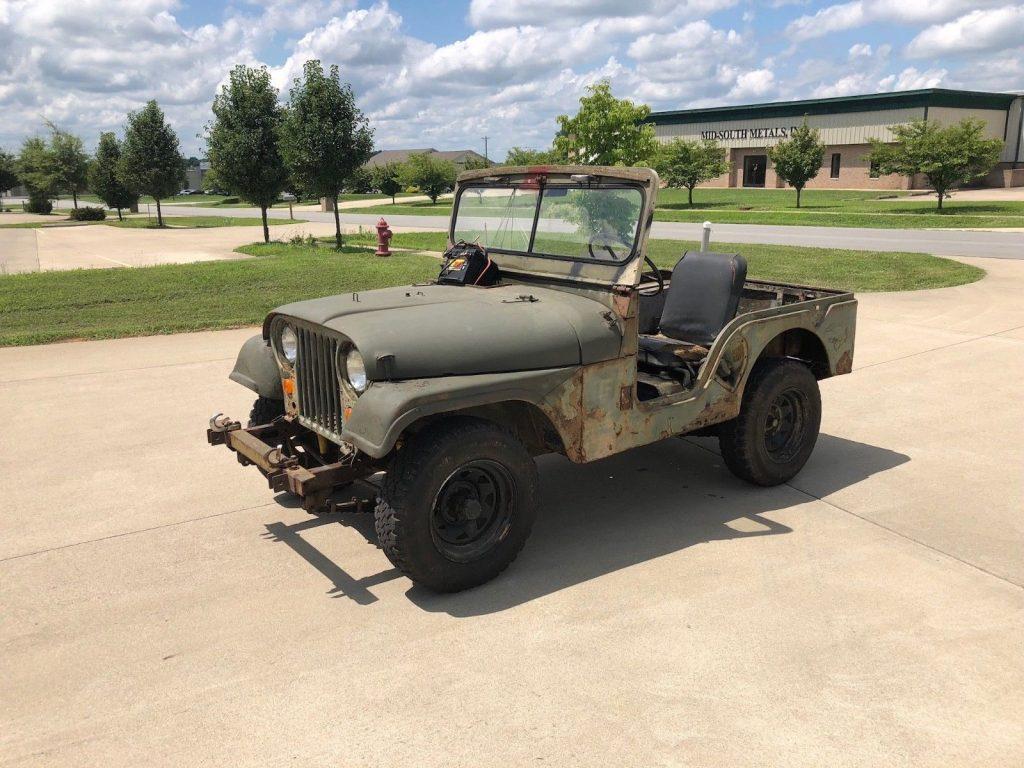 needs restoration 1952 Jeep M38A1 project