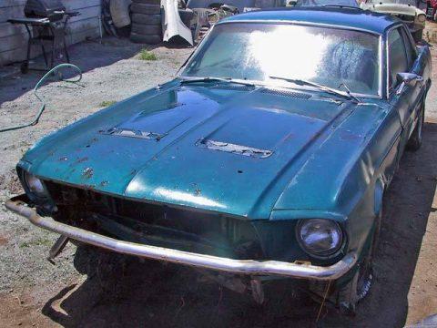 quite solid 1967 Ford Mustang project for sale