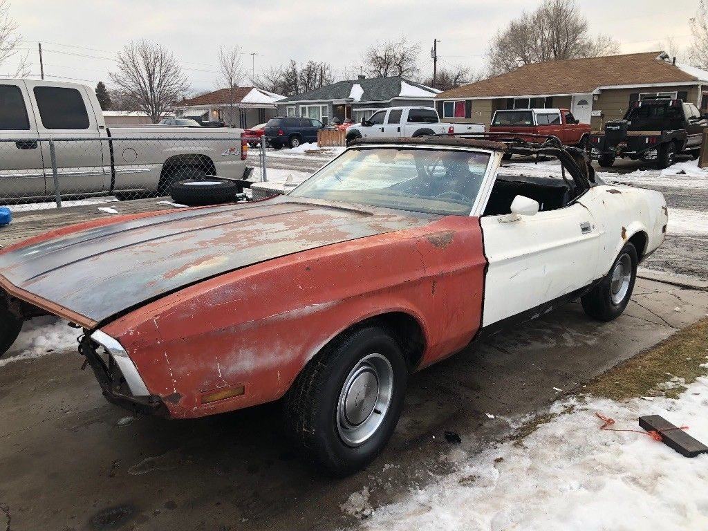 rare 1971 Ford Mustang Convertible project