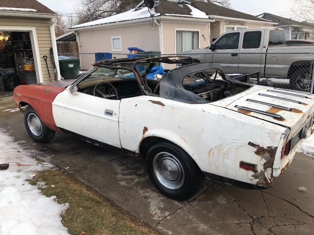 rare 1971 Ford Mustang Convertible project