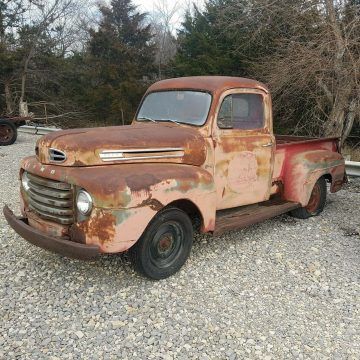 solid 1949 Ford Pickups F1 shop truck Project for sale