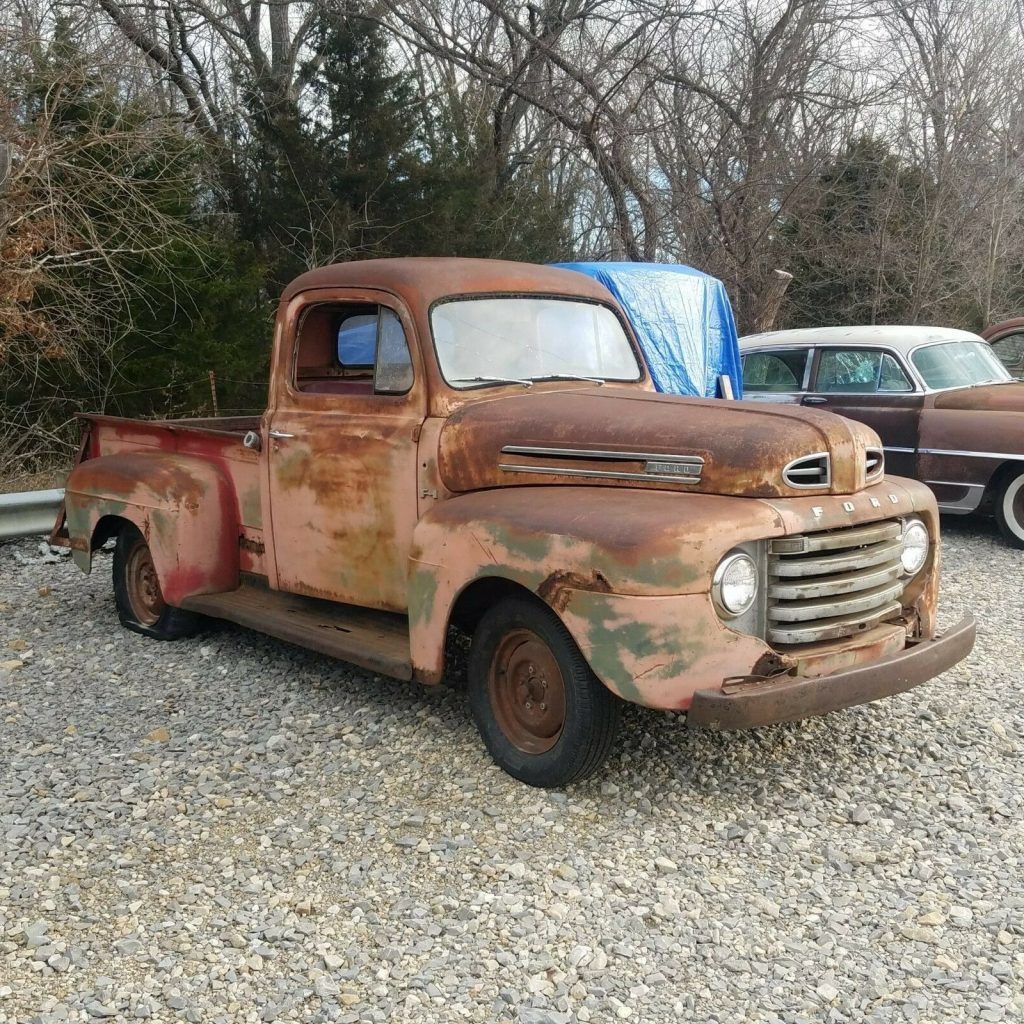 solid 1949 Ford Pickups F1 shop truck Project