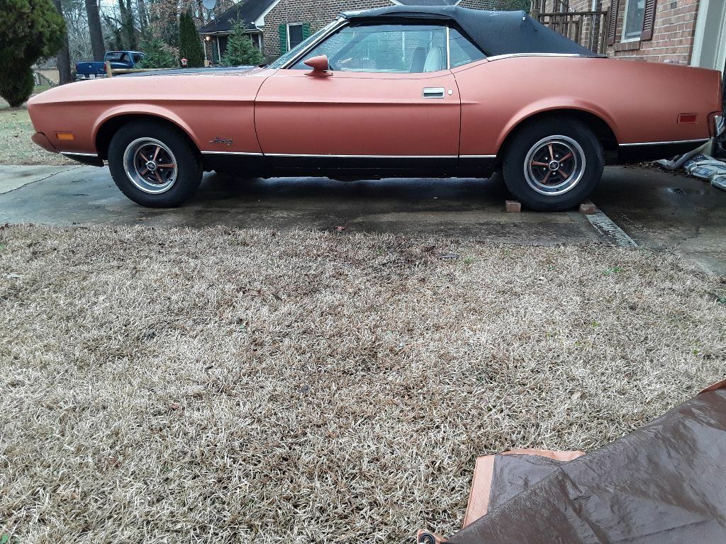 solid 1973 Ford Mustang Convertible project